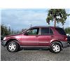 Image 8 : A12J --  1999 MERCEDES ML320  , Red , 230726  KM's "NO RESERVE"