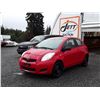 Image 1 : A12H --  2009 TOYOTA YARIS  , Red , 242125  KM's "NO RESERVE"