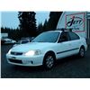 Image 1 : A12D --  1999 HONDA CIVIC , White , 276315  KM's