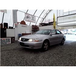 D2 --  2003 ACURA 3.2TL , Grey , 219684  KM's