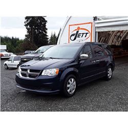 D6 --  2014 DODGE GRAND CARAVAN SE , Blue , 191417  KM's