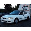 Image 1 : A2 --  2001 TOYOTA COROLLA CE , WHITE, 285,417 KMS "NO RESERVE"