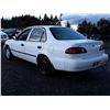 Image 7 : A2 --  2001 TOYOTA COROLLA CE , WHITE, 285,417 KMS "NO RESERVE"