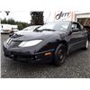 Image 1 : A11 --  2005 PONTIAC SUNFIRE  , Black , 265063  KM's "NO RESERVE"
