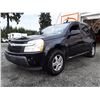 Image 1 : F1 --  2005 CHEVROLET EQUINOX LT  , Black , 137921  KM's
