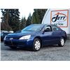 Image 1 : A12B --  2003 HONDA ACCORD LX  , Blue , 199502  KM's