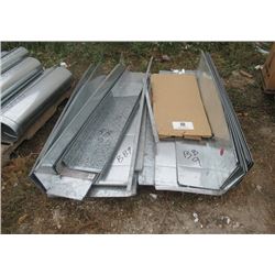Pallet of Duct Flat Sheet Metal