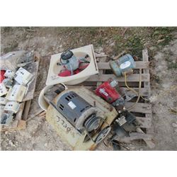 Furnace Blower , Exhaust Fan, Chain Hoist, Elec Motor & Water Pump