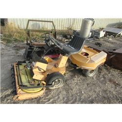 Canadian Front Mount Mower - AS IS Part of Mower - 4 Engines - Tecumseh 12 HP