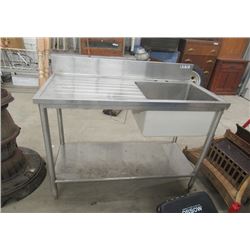 Stainless Steel Sink 36"H 48"W 24"D