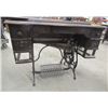 Image 3 : Vintage Brunwick Treadle Sewing Machine Missing 2 Drawers