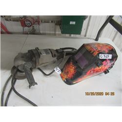 Auto Flash Welding Helmet &  HD Angle Grinder