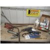 Image 1 : Barrel Pump , Slip Tank Pump, Grease Guns, Filter Wrenchesm Various Oils & Lubes