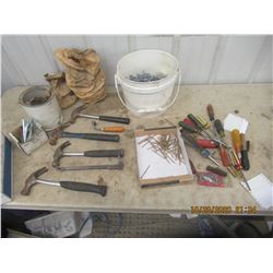 Hammers, Screwdrivers, & Screw Nails