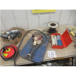 Floating Water Trough Heater, Floating Pump Plumbing Fittings, & Propane Tank