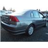 Image 5 : D3 --  2004 HONDA CIVIC LX , Grey , 184306  KM's