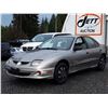 Image 1 : A12L --  2001 PONTIAC SUNFIRE SE  , Brown , 159472  KM's