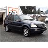 Image 3 : A12J --  2002 MERCEDES ML320  , Blue , 171,604 MILES  KM's