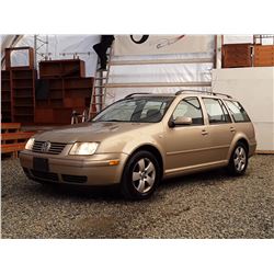 B5 --  2003 VW JETTA GLS , Brown , 260851  KM's