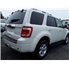 Image 5 : C6F --  2011 FORD ESCAPE LTD  , White , 135636  KM's