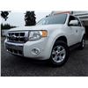 Image 9 : C6F --  2011 FORD ESCAPE LTD  , White , 135636  KM's
