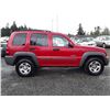 Image 4 : A7 --  2004 JEEP LIBERTY SPORT  , Red , 318294  KM's