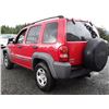 Image 7 : A7 --  2004 JEEP LIBERTY SPORT  , Red , 318294  KM's