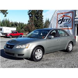 M1 --  2007 HYUNDAI SONATA GLS , Grey , 193824 MILES