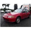 Image 1 : A12H --  1995 HONDA CIVIC LX  , Red , 449056  KM's "NO RESERVE"