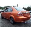 Image 7 : C4 --  2007 CHEVROLET AVEO LT , Orange , 181113  KM's