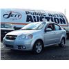 Image 1 : D4 --  2010 CHEVROLET AVEO LT , Silver , 77972  KM's