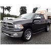 Image 1 : H2 --  2010 DODGE/RAM 1500 LARAMIE CREW CAB 4X4, BLACK, 195,148 KMS