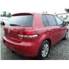 Image 5 : N6 --  2010 VW GOLF , Red , 166682  KM's