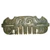 Image 1 : Deep Green Jade Pendant From Qijia Culture #1225647