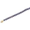 Image 1 :  Beautiful BLACK PEARL Bracelet  14K Gold 7 in #1225769