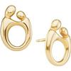 Image 1 : 14K Gold EARRINGS  MOTHER w CHILD #1225775