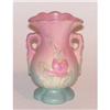 Image 1 : Hull Magnolia Matte Two Handled Vase #1225789