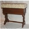 Image 1 : Antique Victorian Slipper / Sewing Stool #1226169