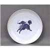 Image 1 : Old Japanese Blue & White Imari Kutani Plate #1226205