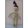 Image 1 : Doll Cloth Chinese Embroidered Face  #1226321