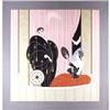 Image 1 : Erte Framed Silk Scarf, L'Opera #1236980