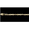 Image 1 : 14K GOLD  VICTORIAN GATE BRACELET  Heart #1237002