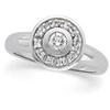 Image 1 : 14K Gold DIAMOND ENGAGEMENT RING .45 CARATS! #1237011