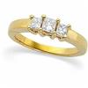 Image 1 : 3 DIAMOND ANNIVERSARY BAND PRINCESS CUTS! #1237042