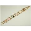 Image 1 : VINTAGE GOLD BRACELET 7 CAMEOS #1237051