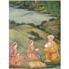 Image 1 : PAINTING OF A GURU TEACHING DECIPLES. #1237145