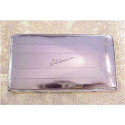 Antique Large Cigarette Case Sterling #1258441