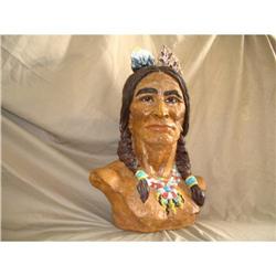 Indian  Bust of Chief #1258563