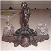 French Bronze Cherub Inkwell Art Nouveau c.1910#1258899