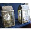 Image 1 : Vintage Pair Perko Brass Ships Oil Lamps #1258982